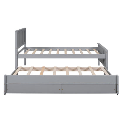 Platform Bed With Trundle And Drawers - The Sleep Loft - Online Mattress Showroom NYC