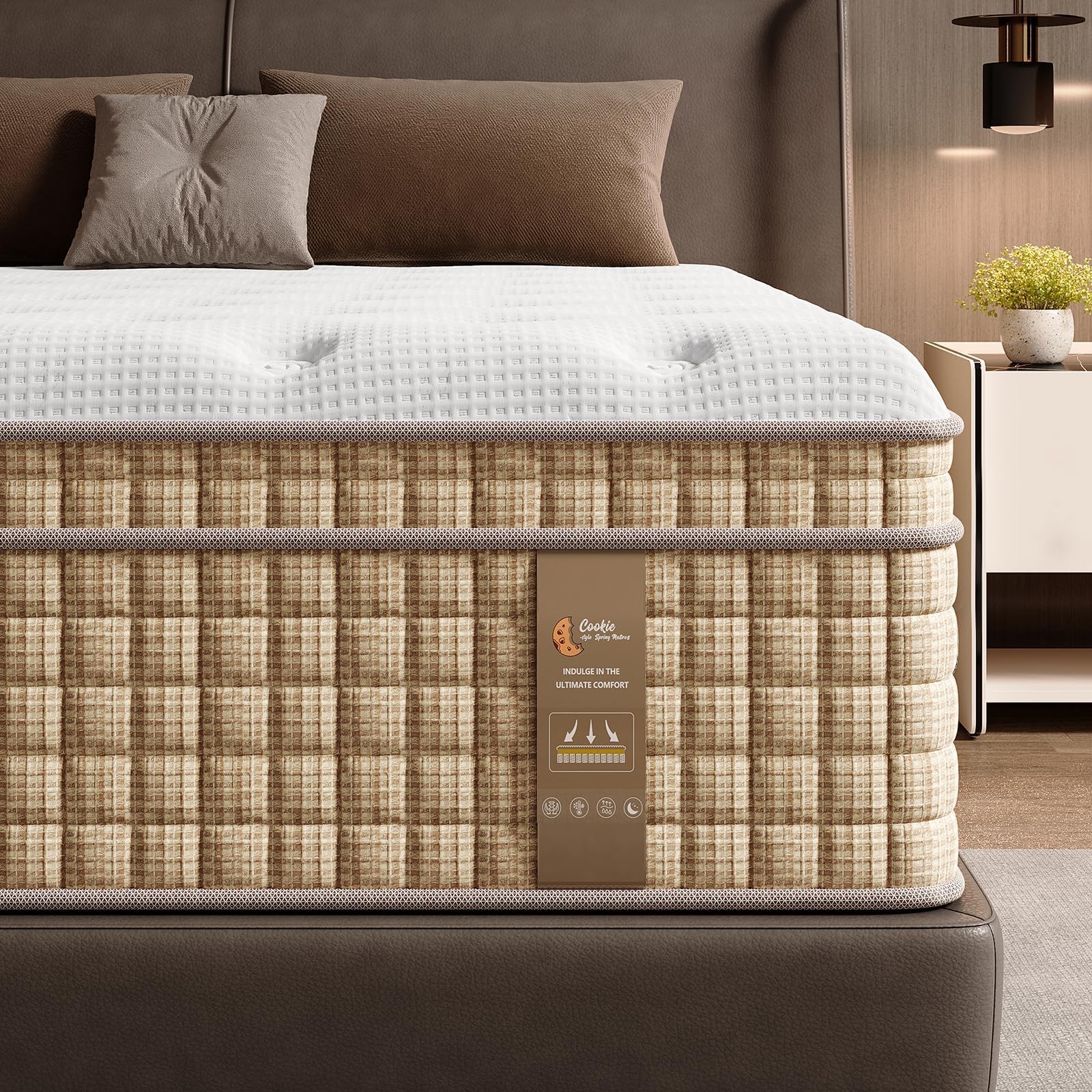 14" Hybrid Mattress With Innerspring & Gel Memory Foam - The Sleep Loft - Online Mattress Showroom NYC