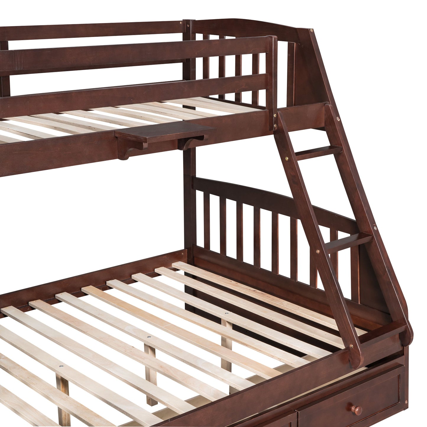 Bunk Bed With Drawers, Ladder And Storage Staircase - The Sleep Loft - Online Mattress Showroom NYC