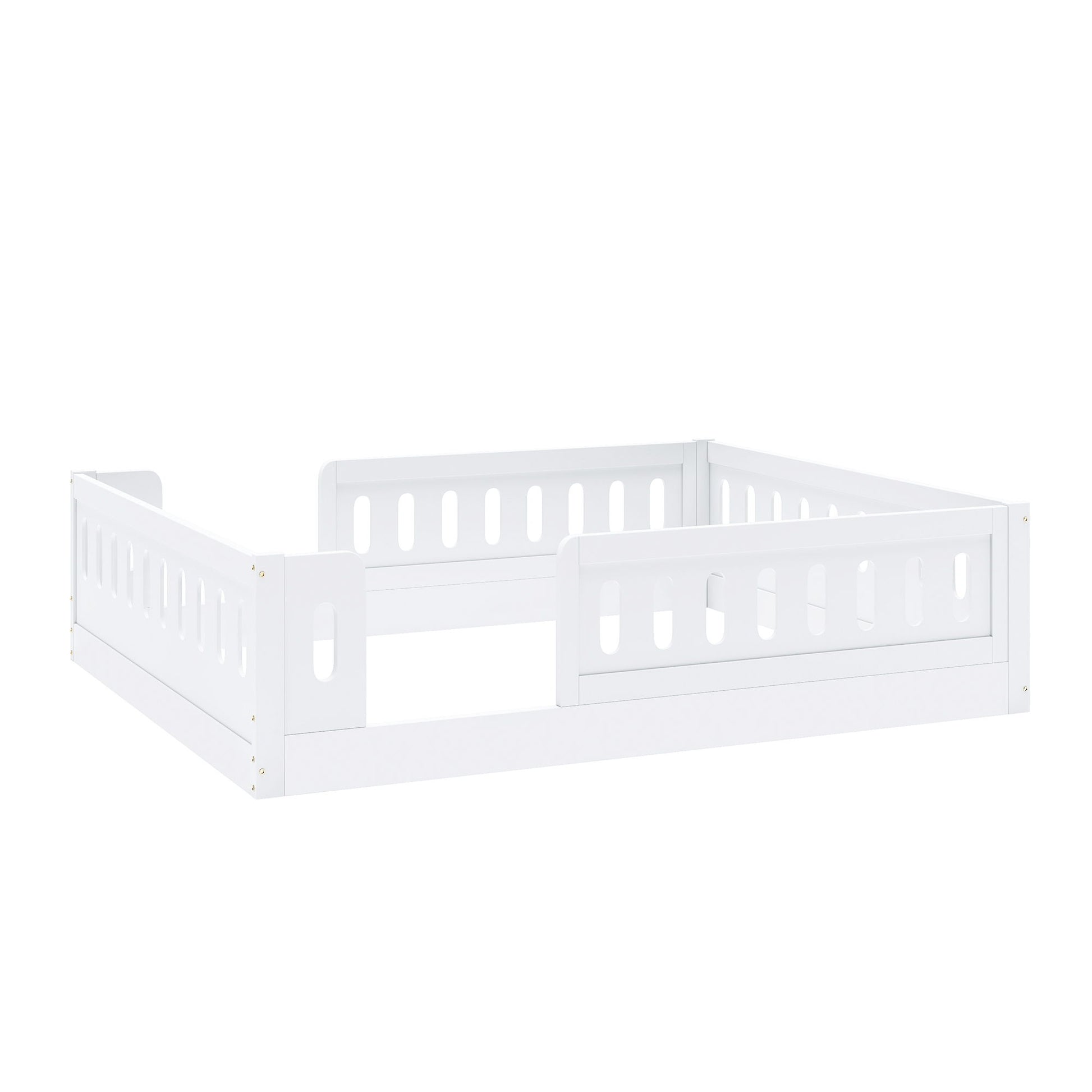 Platform Bed With Guardrail - The Sleep Loft - Online Mattress Showroom NYC