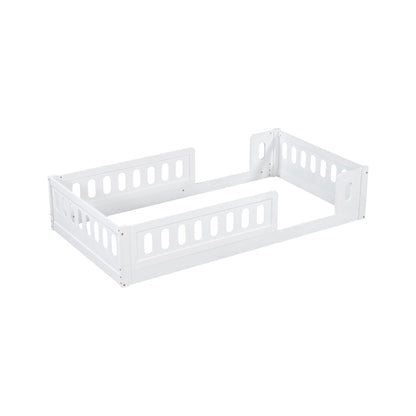 Platform Bed With Guardrail - The Sleep Loft - Online Mattress Showroom NYC