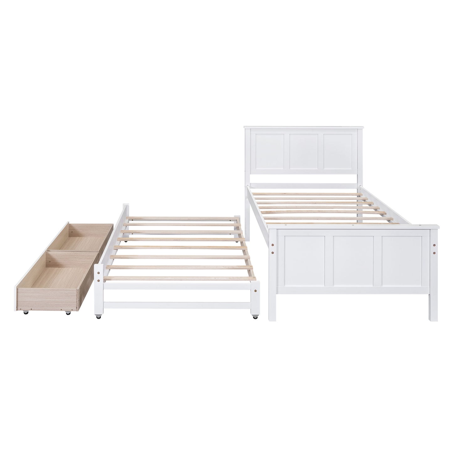 Platform Bed With Trundle And Drawers - The Sleep Loft - Online Mattress Showroom NYC