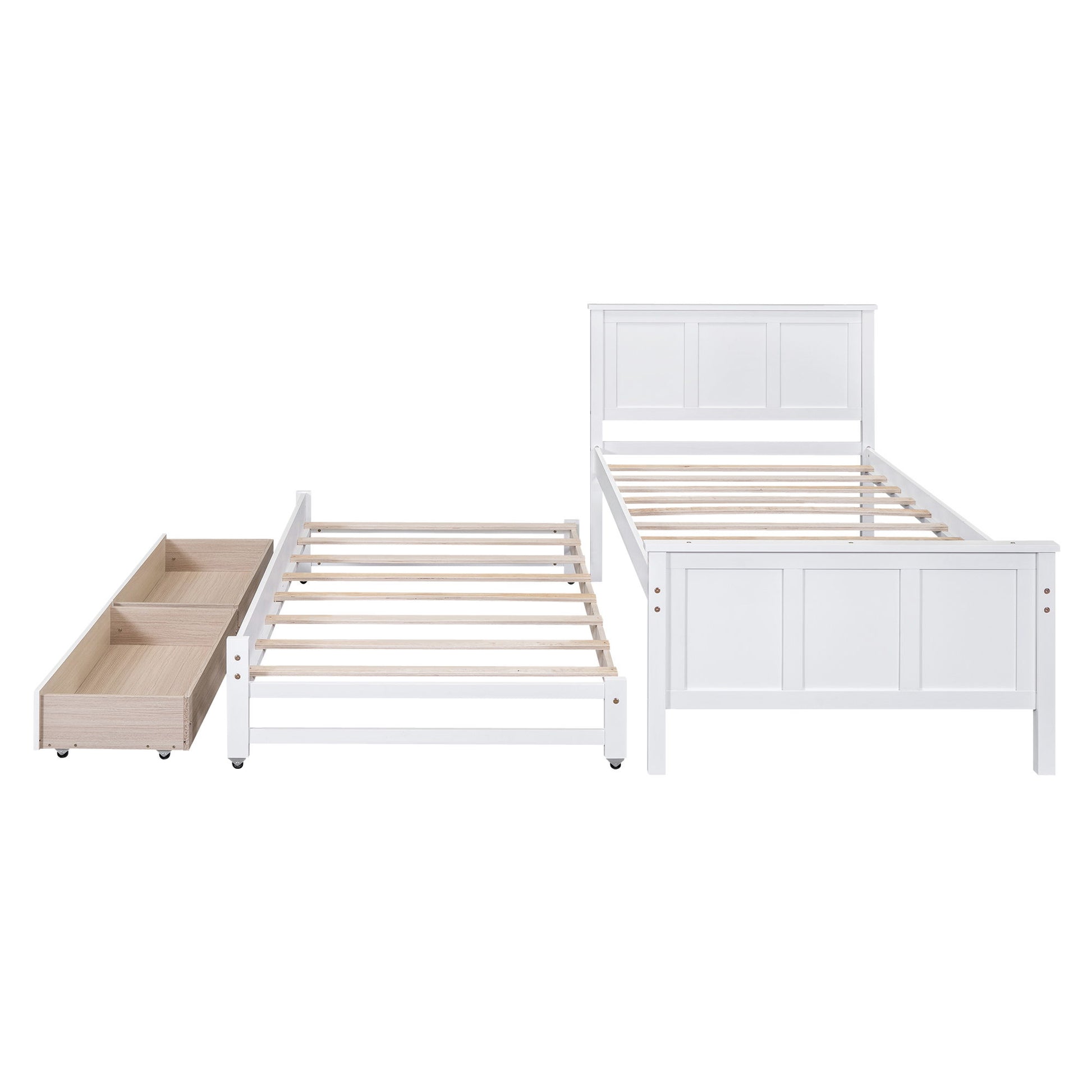 Platform Bed With Trundle And Drawers - The Sleep Loft - Online Mattress Showroom NYC
