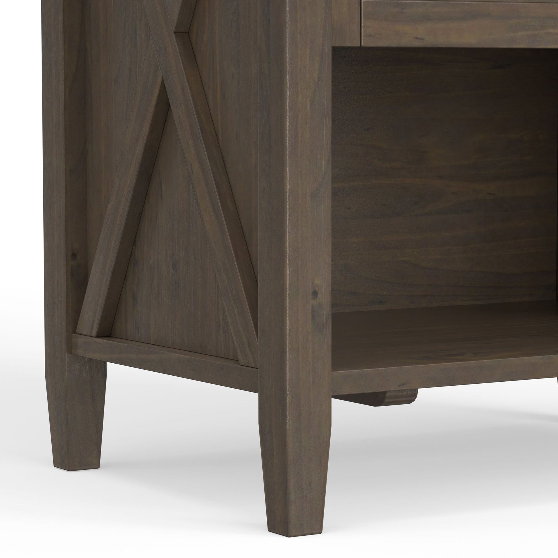 Ela - Bedside Table - Smoky Brown - The Sleep Loft - Online Mattress Showroom NYC