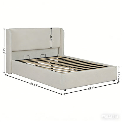 Upholstered Cloud Bed Frame With Headboard - The Sleep Loft - Online Mattress Showroom NYC