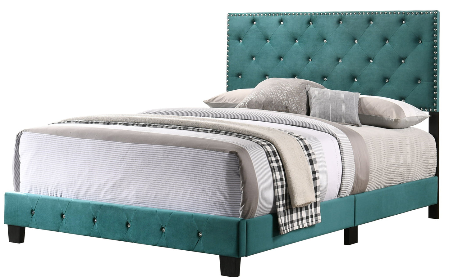 Luxurious Upholstered Bed - The Sleep Loft - Online Mattress Showroom NYC