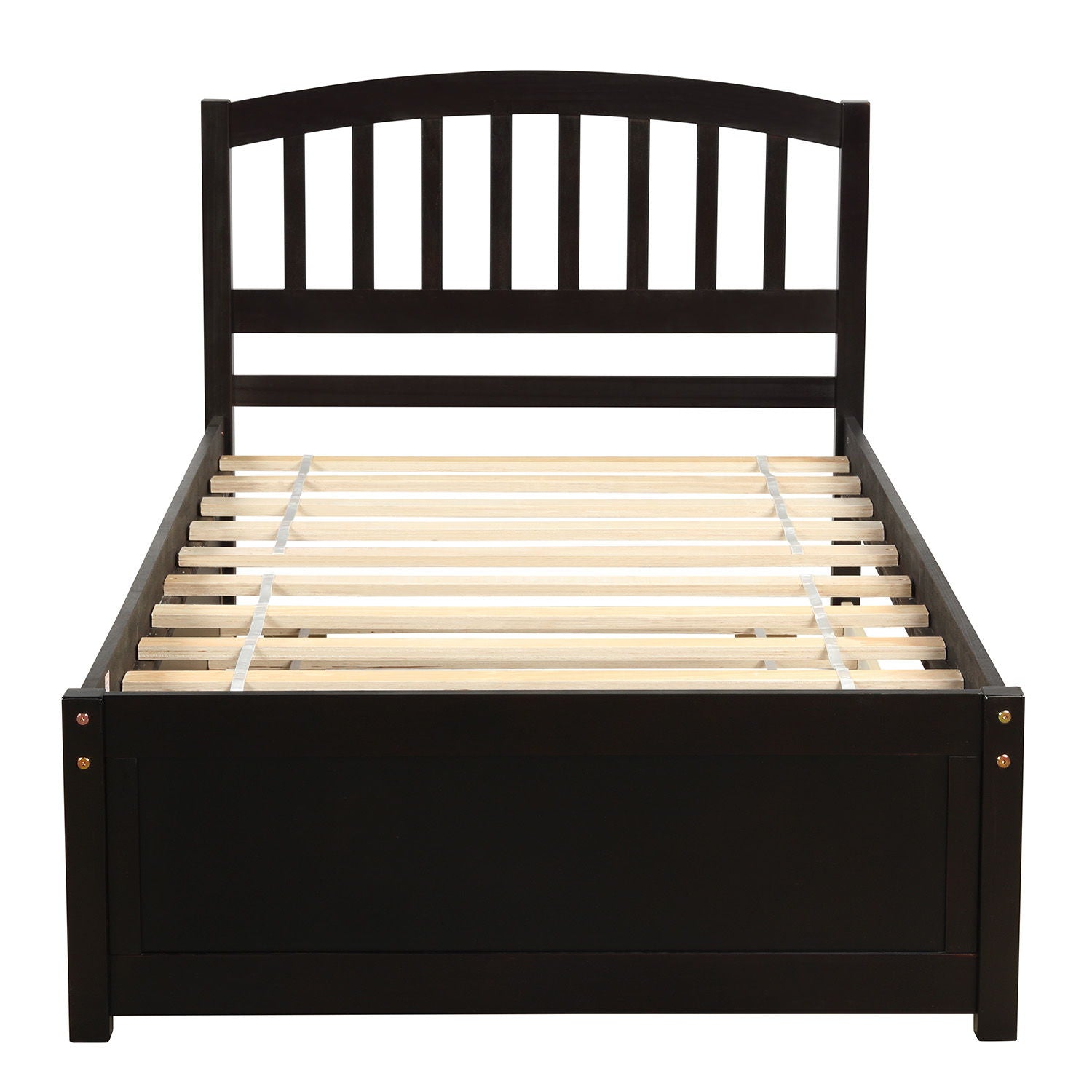 Platform Bed Wood Bed Frame With Trundle - The Sleep Loft - Online Mattress Showroom NYC
