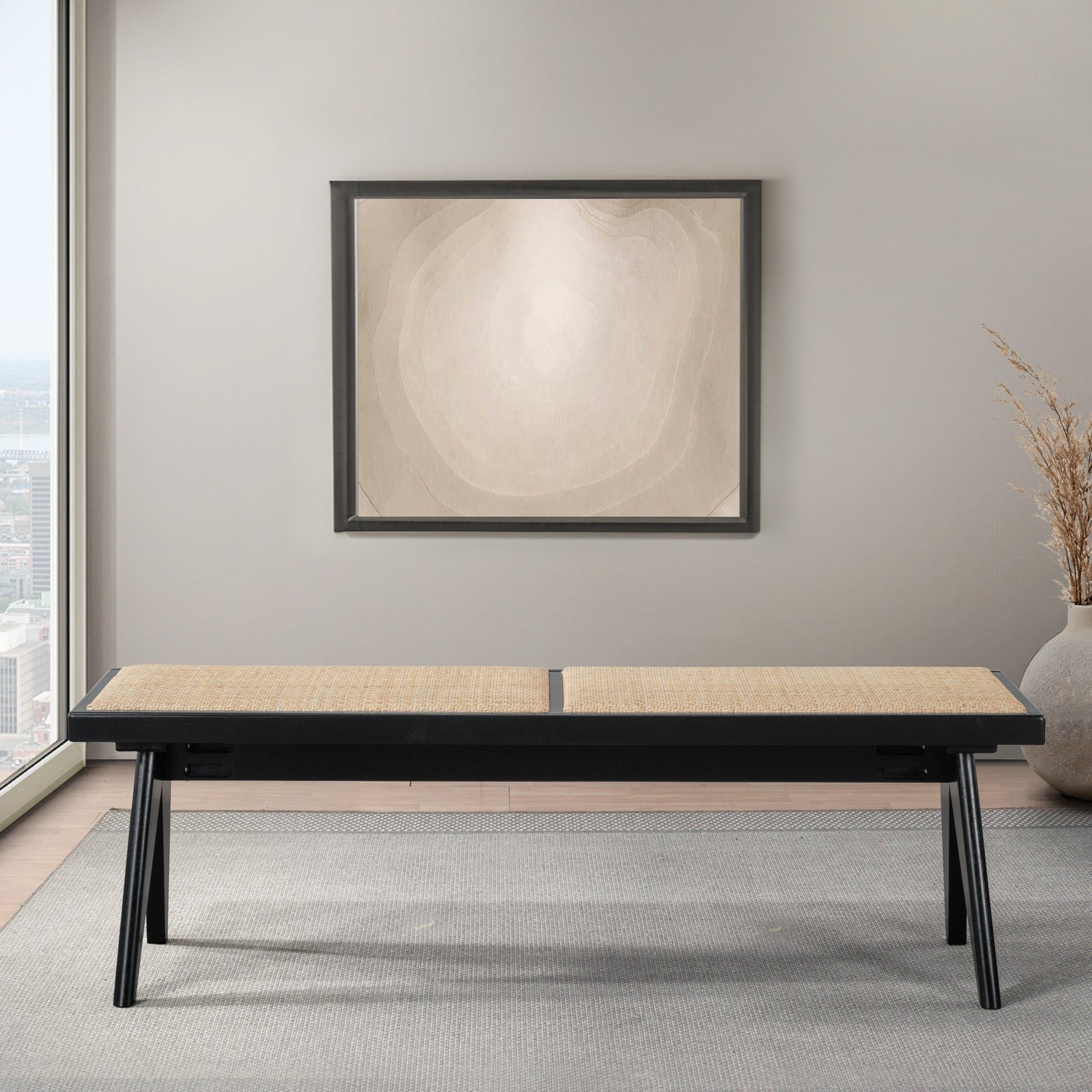 Keira - Modern Aesthetics Bench - The Sleep Loft - Online Mattress Showroom NYC