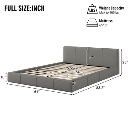 Stylish Upholstered Bed With Birch Wood Frame - The Sleep Loft - Online Mattress Showroom NYC