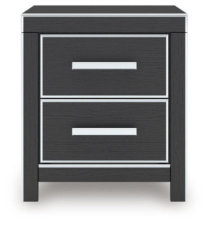 Zuraleus - Two Drawer Night Stand - The Sleep Loft - Online Mattress Showroom NYC