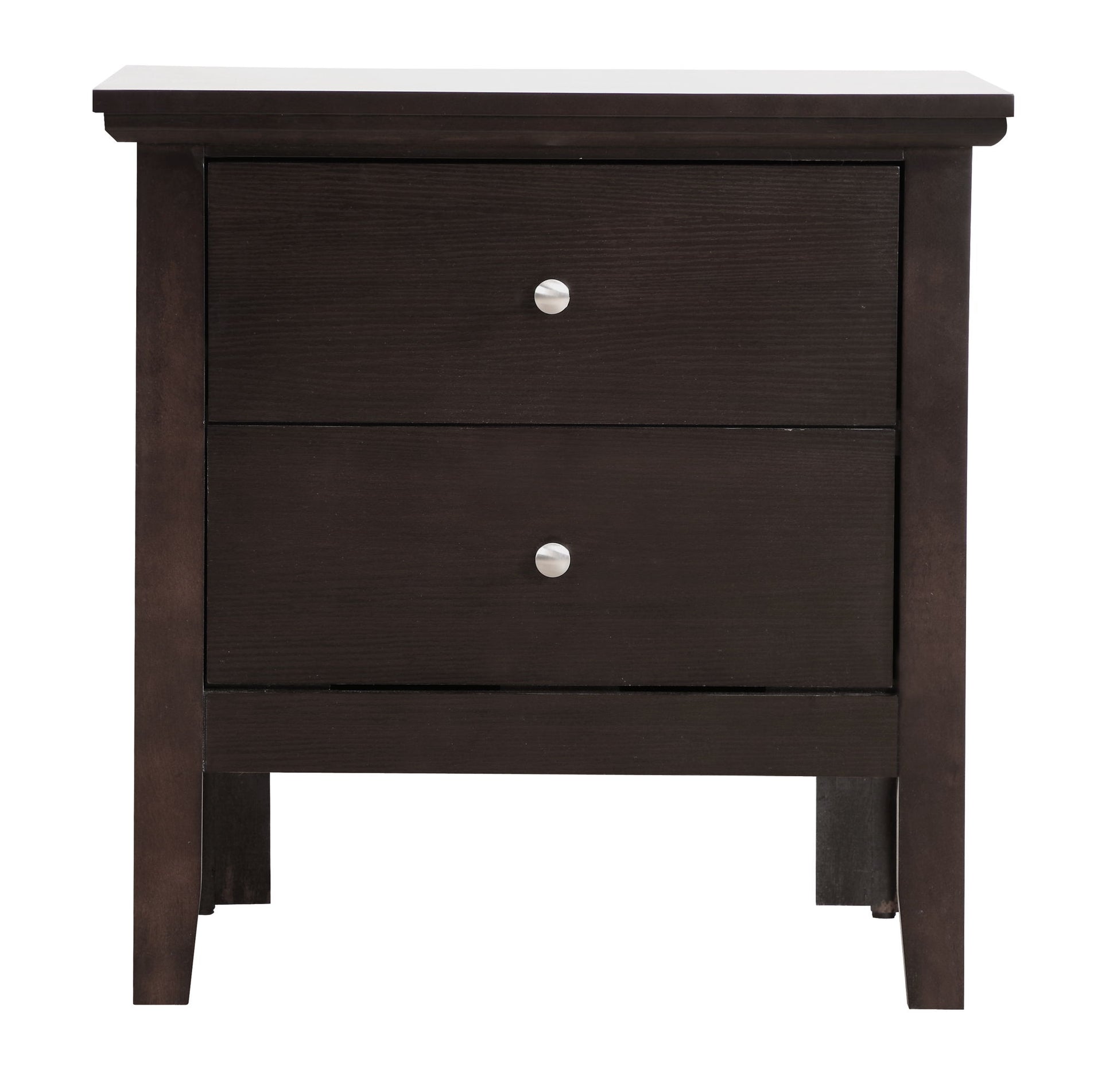 English Dovetailed Drawers Nightstand - The Sleep Loft - Online Mattress Showroom NYC