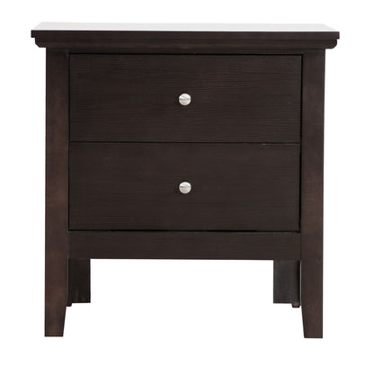 English Dovetailed Drawers Nightstand - The Sleep Loft - Online Mattress Showroom NYC