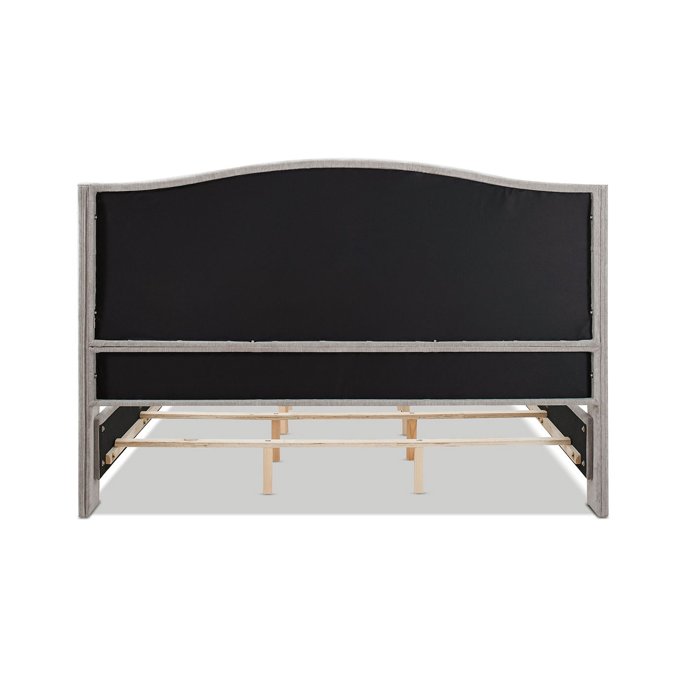 Marcella - Upholstered Shelter Headboard Bed Set - The Sleep Loft - Online Mattress Showroom NYC