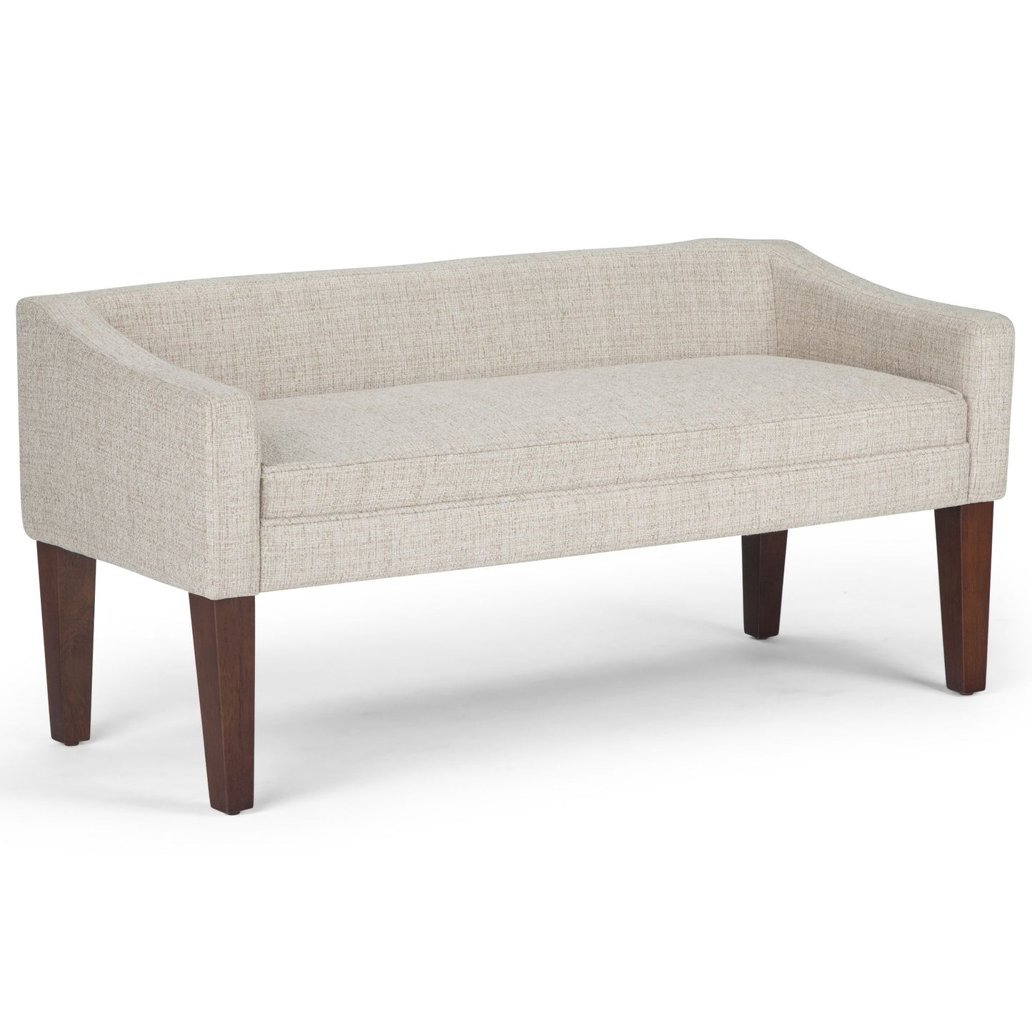 Parris - Contemporary Upholstered Bench - The Sleep Loft - Online Mattress Showroom NYC