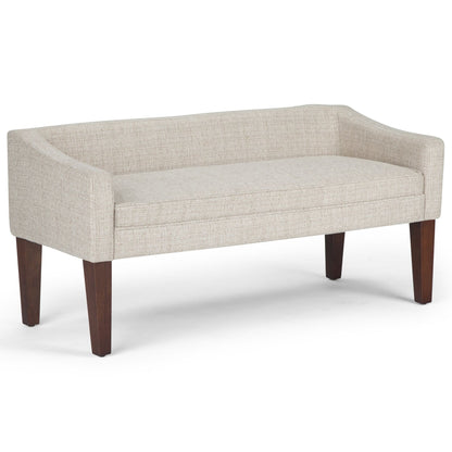 Parris - Contemporary Upholstered Bench - The Sleep Loft - Online Mattress Showroom NYC
