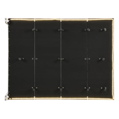 Upholstered Bed With Sensor Light And Headboard, Floating Velvet Platform Bed - The Sleep Loft - Online Mattress Showroom NYC