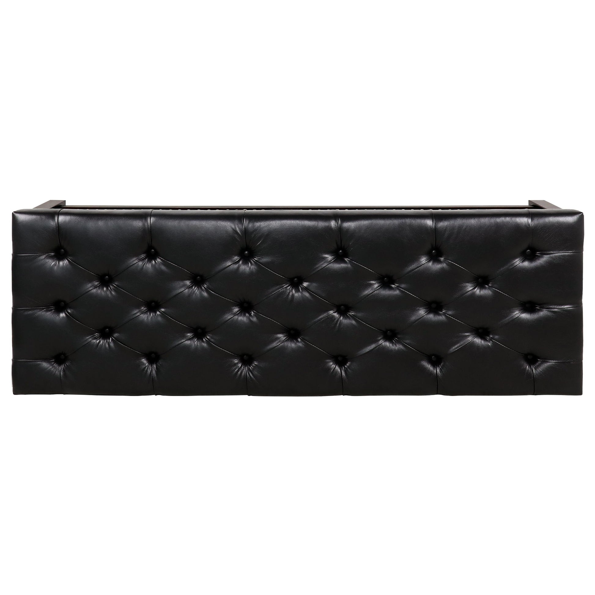 Bedroom End Of Bed Bench Tufted Upholstered End Of Bed Bench End Of Bed Entrance Shoe Bench With Nailhead Trim And Shelf Bedroom Upholstered Bench Living Room Shoe Rack Footstool - The Sleep Loft - Online Mattress Showroom NYC