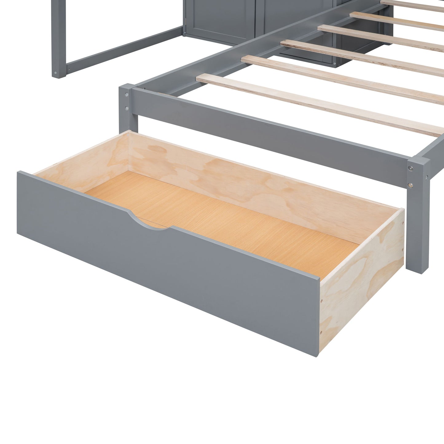 Bunk Bed With Wardrobe, Drawers - The Sleep Loft - Online Mattress Showroom NYC