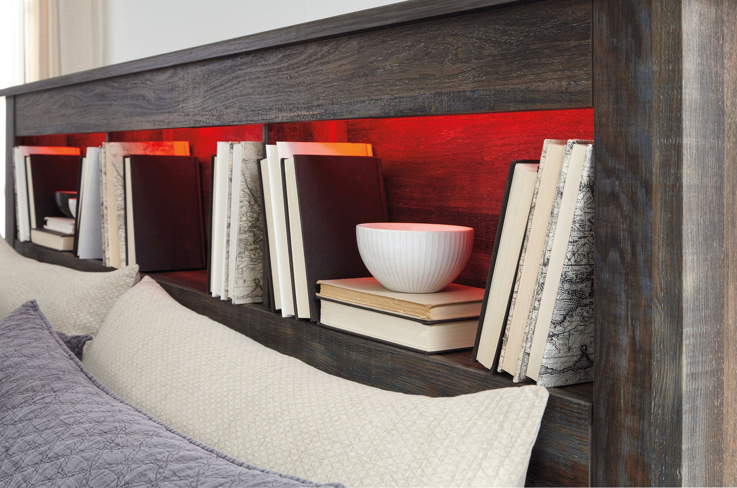Drystan - Panel Bookcase Bed - The Sleep Loft - Online Mattress Showroom NYC