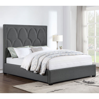 Maille - Panel Bed With Scalloped Headboard - The Sleep Loft - Online Mattress Showroom NYC