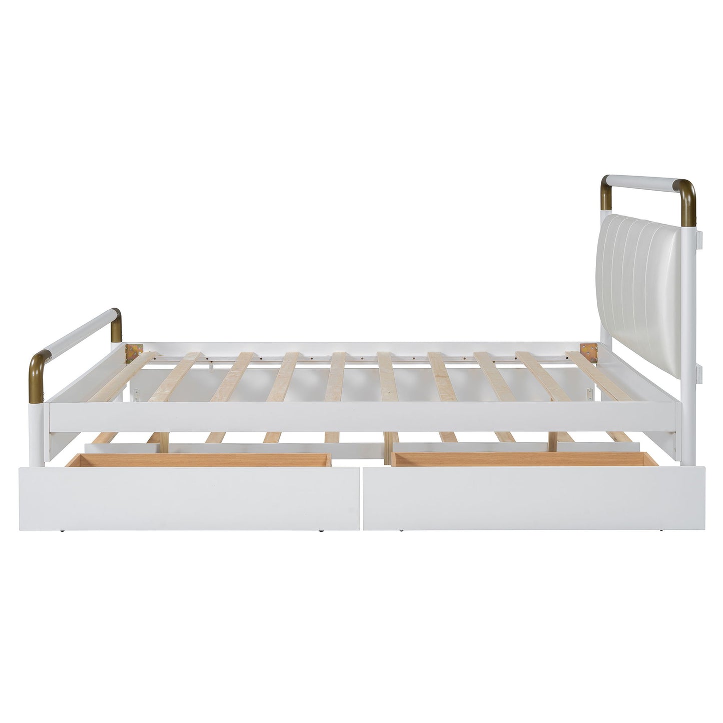 Storage Platform Bed, With 2 Big Drawers, Trundle - The Sleep Loft - Online Mattress Showroom NYC