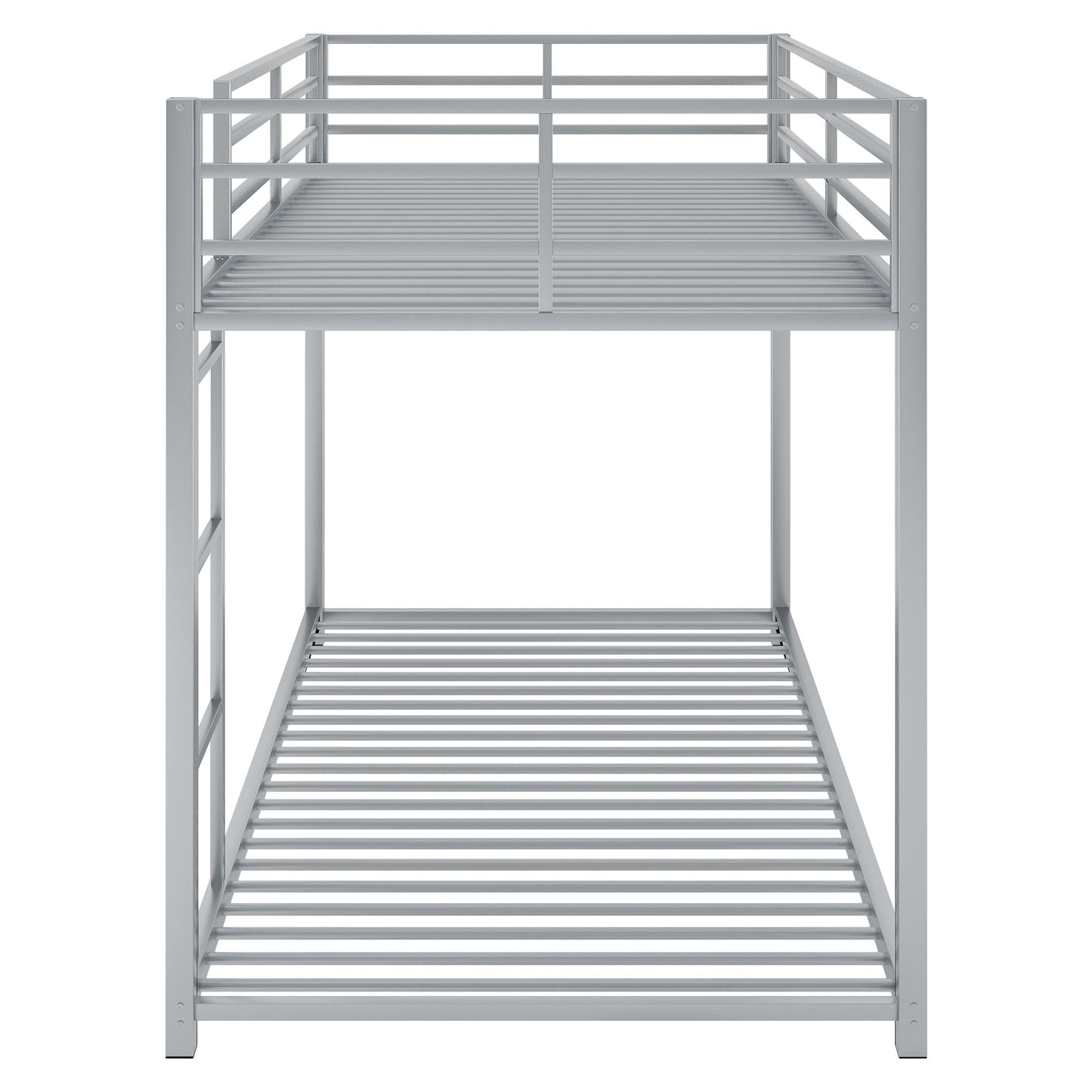 Metal Bunk Bed, Low Bunk Bed With Ladder - The Sleep Loft - Online Mattress Showroom NYC