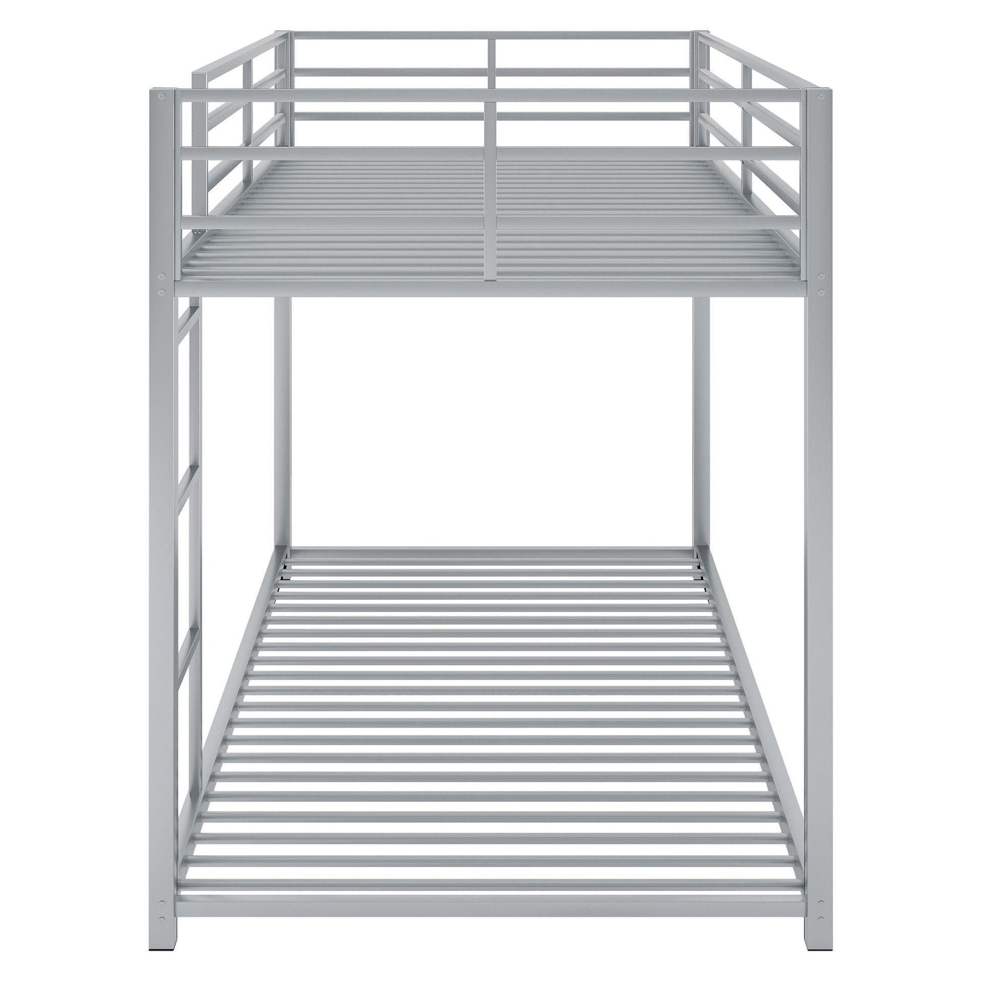 Metal Bunk Bed, Low Bunk Bed With Ladder - The Sleep Loft - Online Mattress Showroom NYC