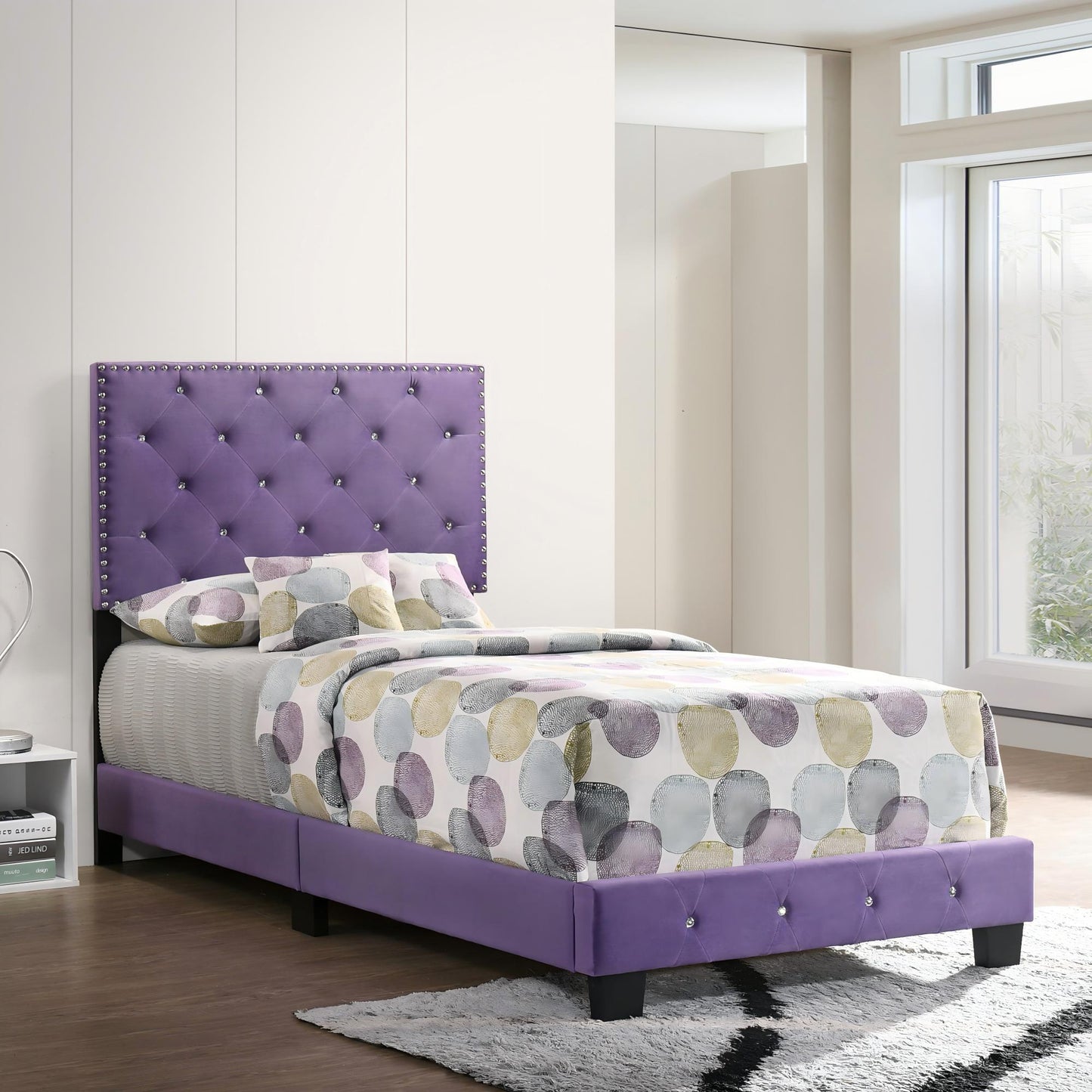Luxurious Upholstered Bed - The Sleep Loft - Online Mattress Showroom NYC