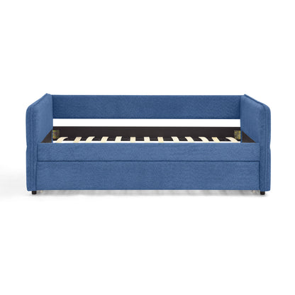 Upholstered Daybed With Pop Up Trundle - The Sleep Loft - Online Mattress Showroom NYC