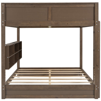 Bunk Bed With Storage Cabinets And USB Ports - The Sleep Loft - Online Mattress Showroom NYC