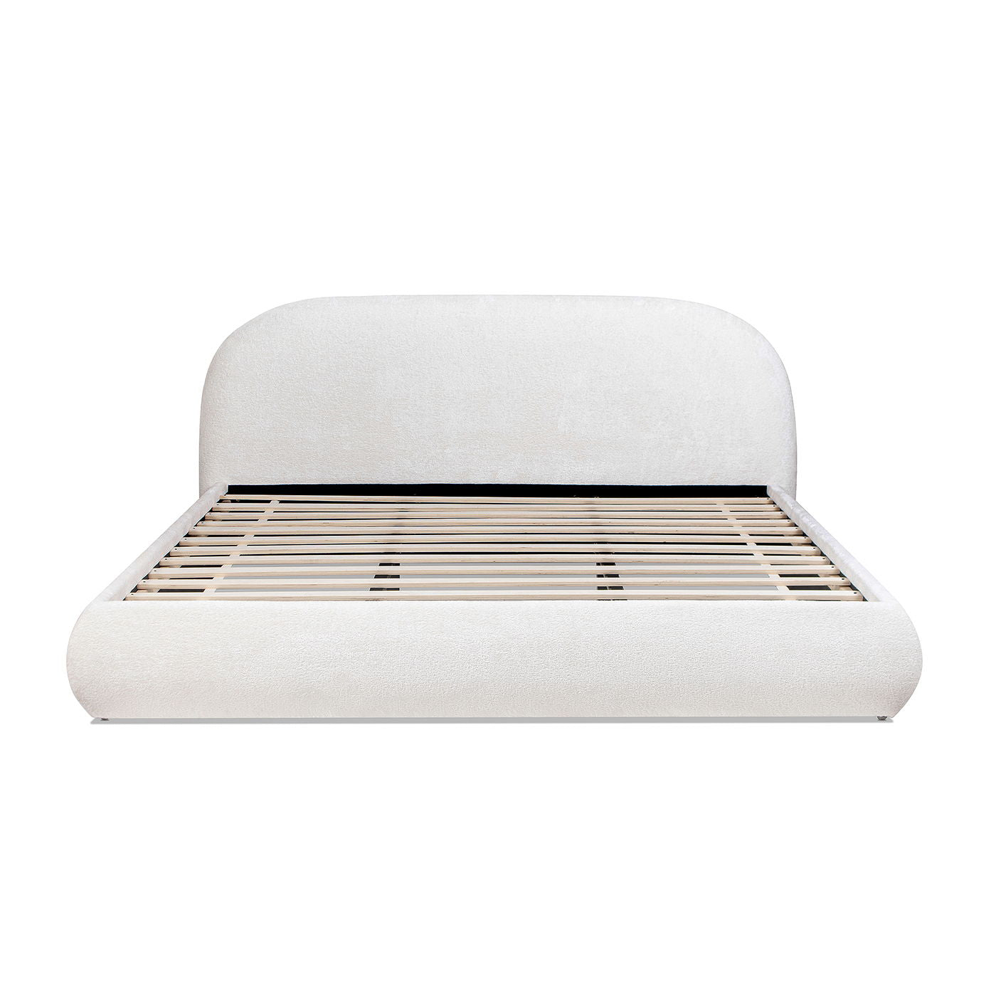 Archie Puffy Grounded - Upholstered Platform Bed - The Sleep Loft - Online Mattress Showroom NYC