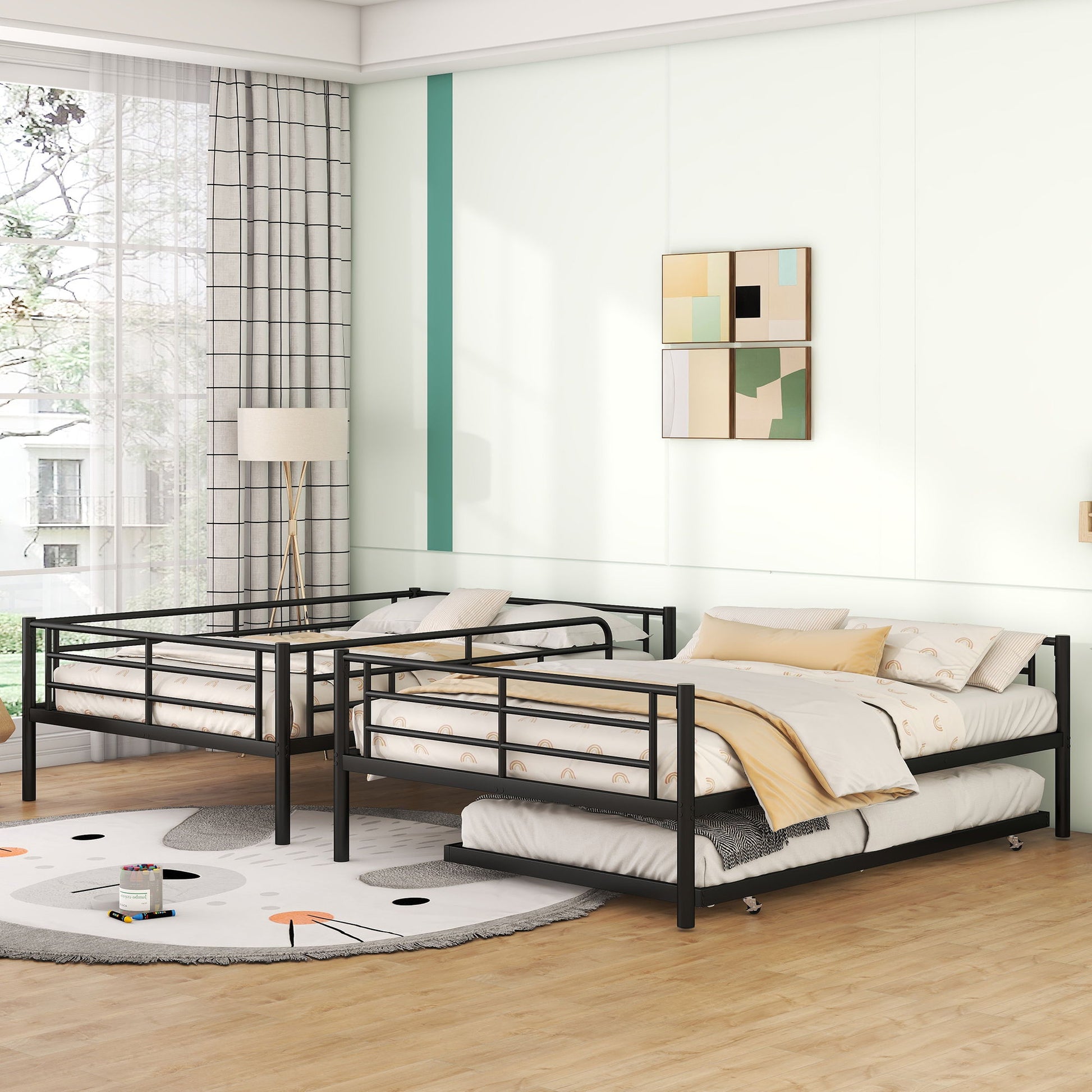 Steel Construction Bunk Bed - The Sleep Loft - Online Mattress Showroom NYC