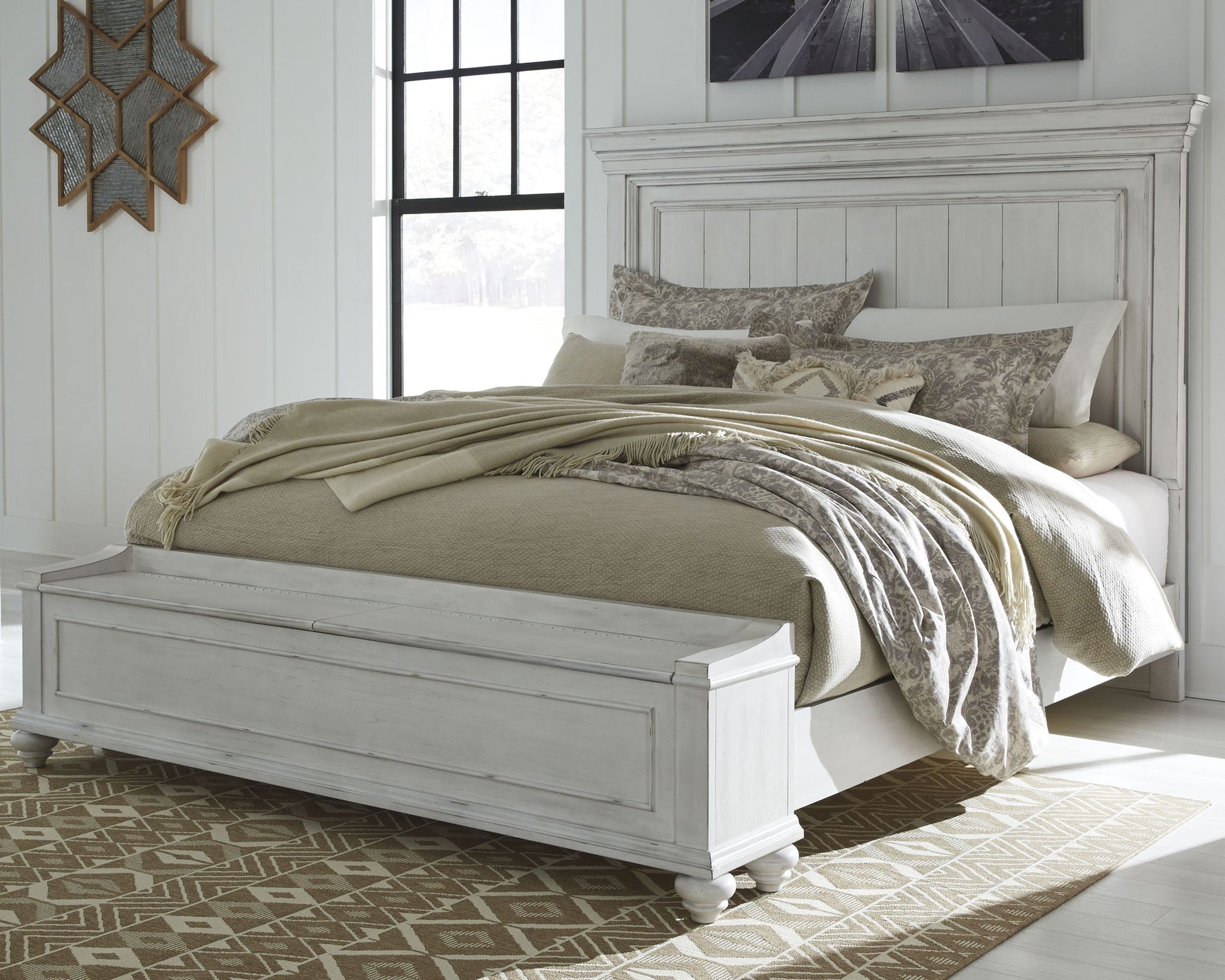 Kanwyn - Panel Bed - The Sleep Loft - Online Mattress Showroom NYC