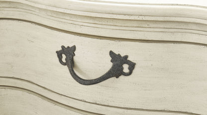 Arlendyne - Three Drawer Night Stand - Antique White - The Sleep Loft - Online Mattress Showroom NYC