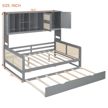Daybed And All In One Cabinet And Shelf - The Sleep Loft - Online Mattress Showroom NYC