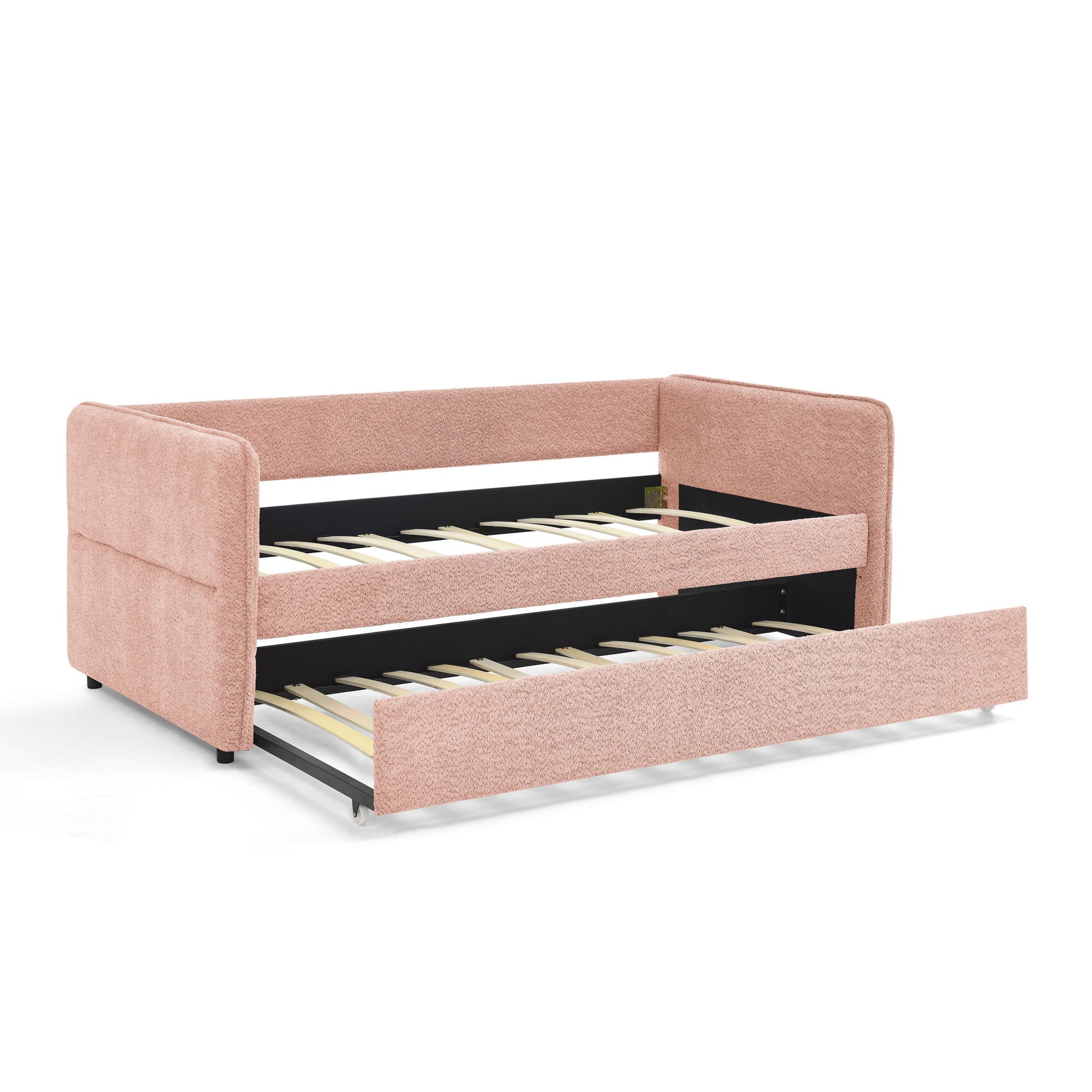Upholstered Daybed With Pop Up Trundle - The Sleep Loft - Online Mattress Showroom NYC