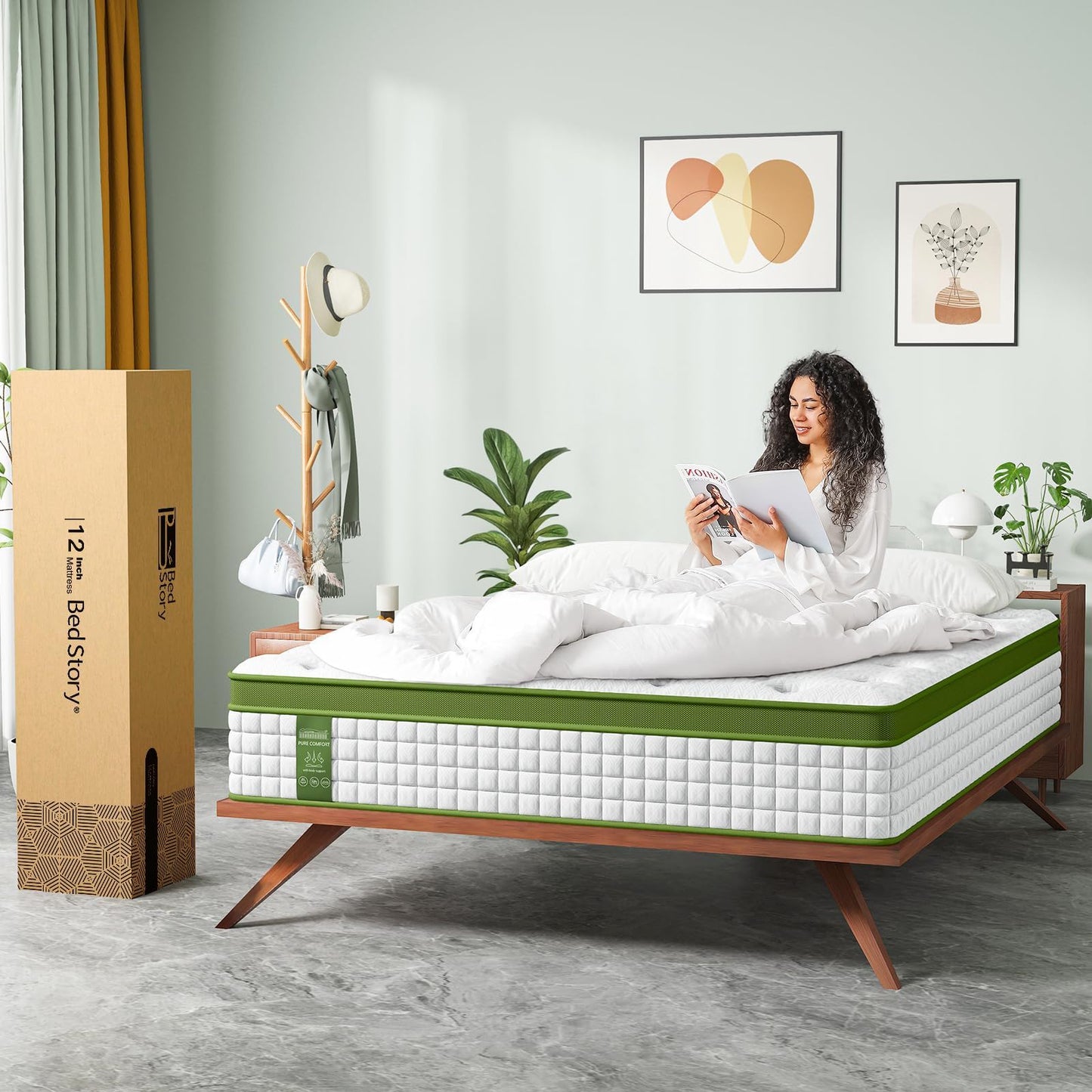 12" Hybrid Mattress With Gel Memory Foam & Pocket Springs - The Sleep Loft - Online Mattress Showroom NYC