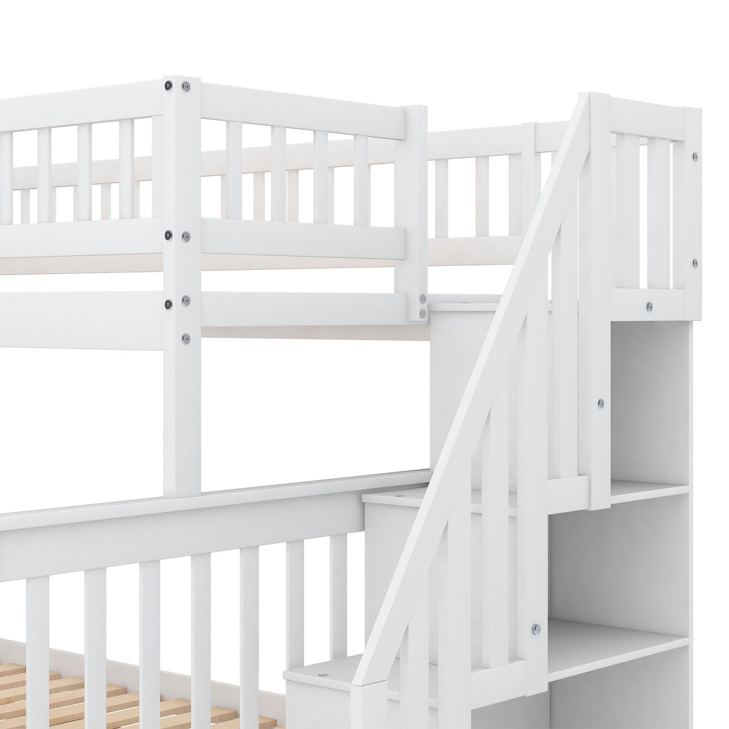 Bunk Bed With Staircase - The Sleep Loft - Online Mattress Showroom NYC