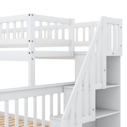 Bunk Bed With Staircase - The Sleep Loft - Online Mattress Showroom NYC