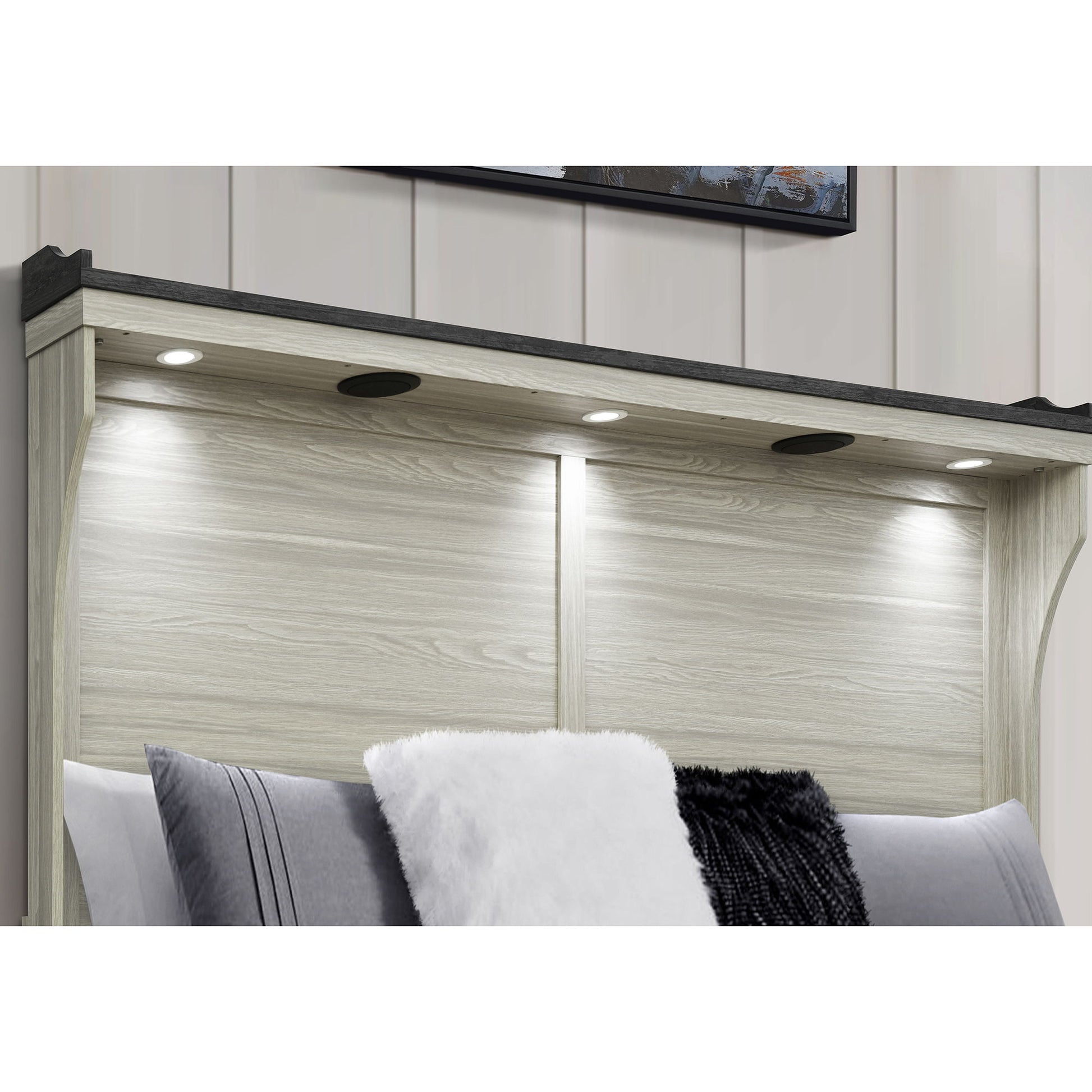 Augusta - Bed With Lit Headboard - The Sleep Loft - Online Mattress Showroom NYC