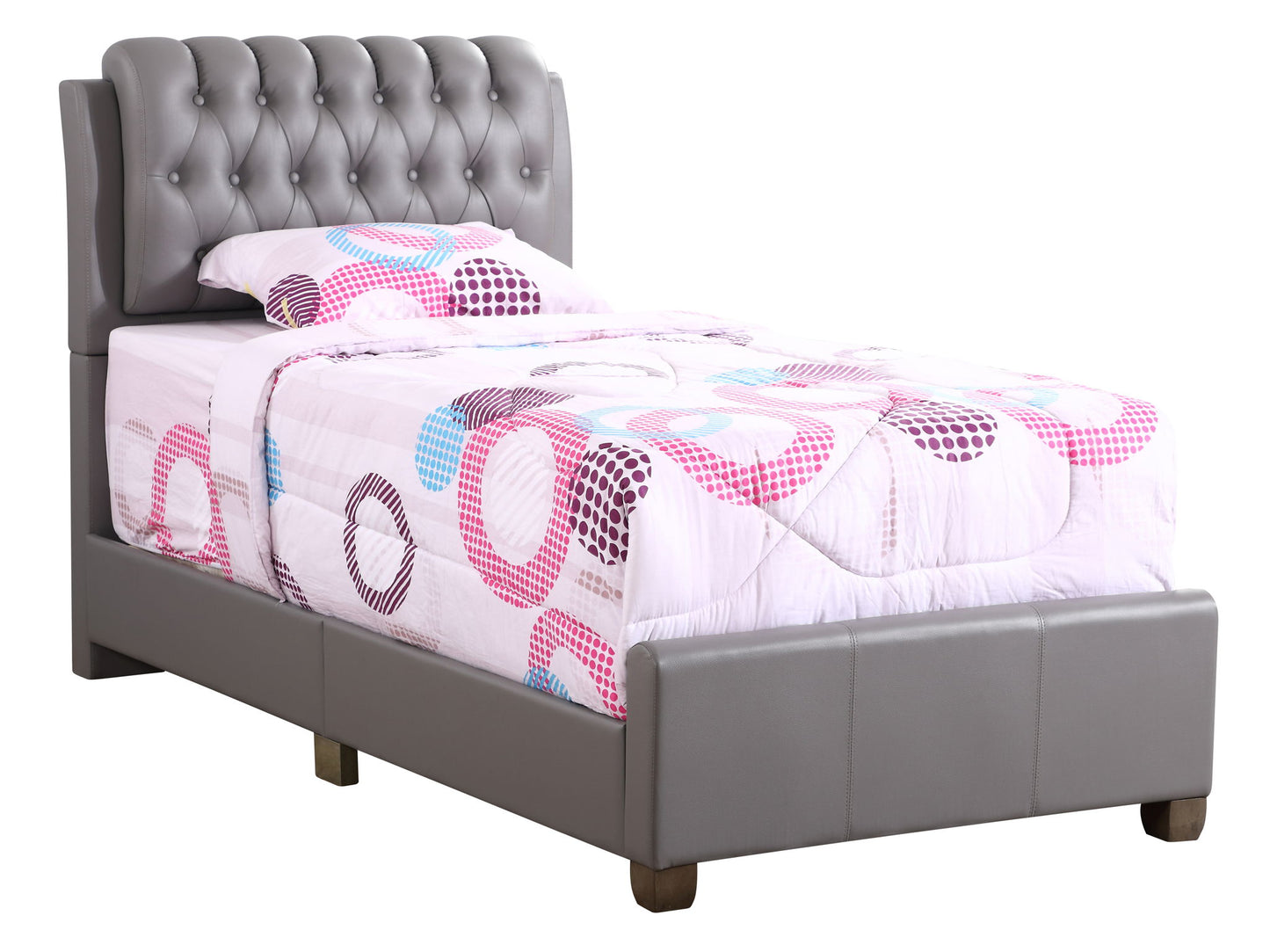 Tufted Upholstered Bed - The Sleep Loft - Online Mattress Showroom NYC