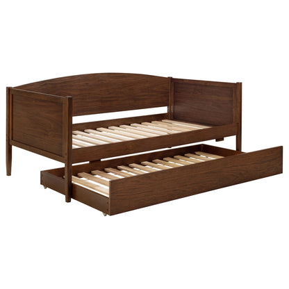 Fallbrook - Twin Daybed With Trundle - Walnut - The Sleep Loft - Online Mattress Showroom NYC