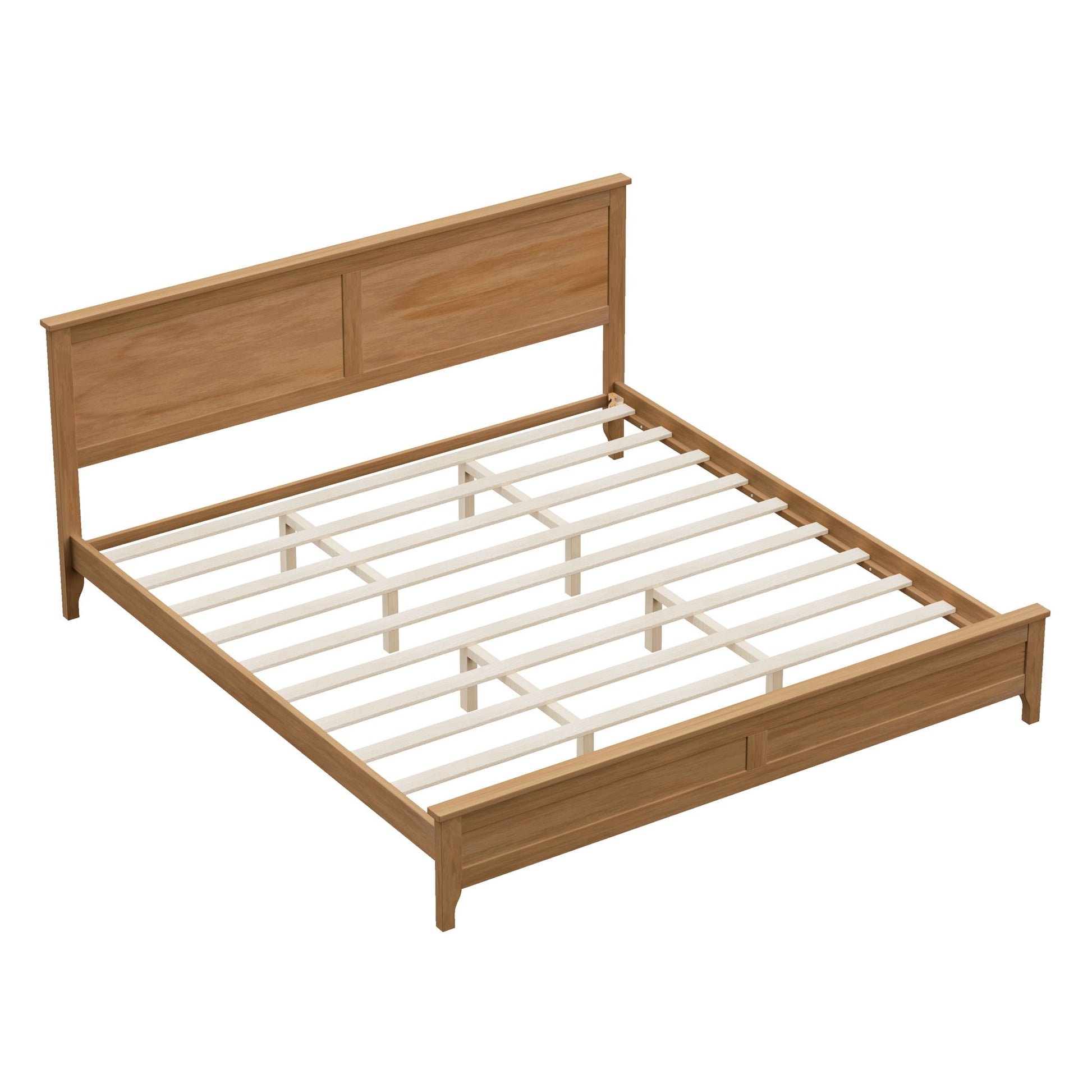 Modern Solid Wood Platform Bed - The Sleep Loft - Online Mattress Showroom NYC