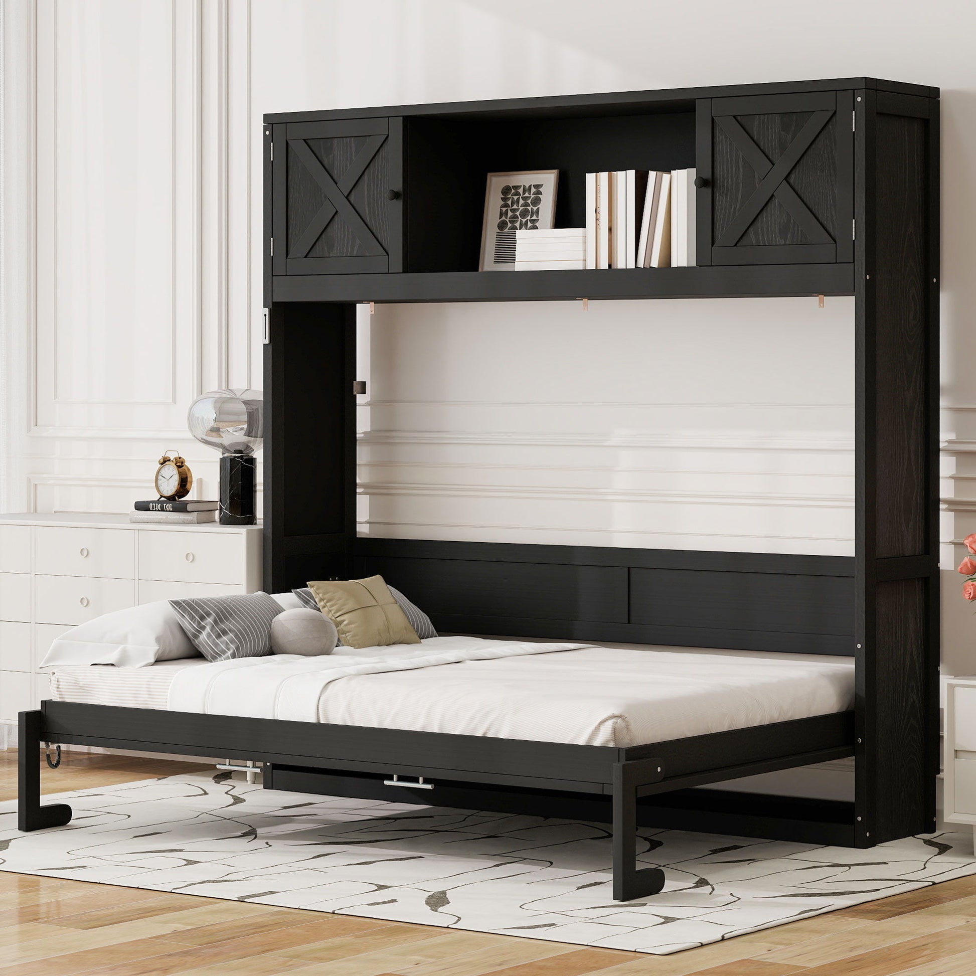 Murphy Bed With Storage Cabinets - The Sleep Loft - Online Mattress Showroom NYC
