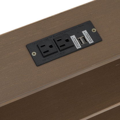 Bunk Bed With Storage Cabinets And USB Ports - The Sleep Loft - Online Mattress Showroom NYC