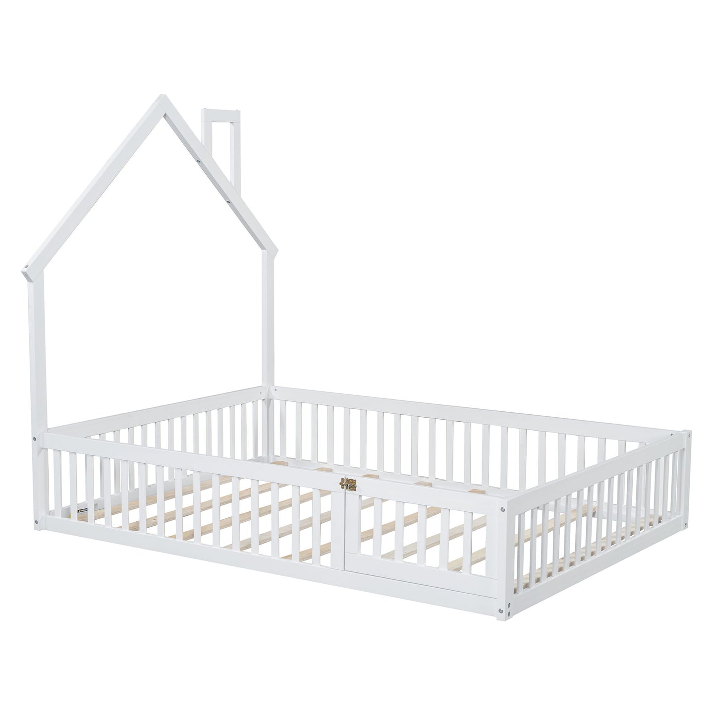 House Platform Bed With Guardrail - The Sleep Loft - Online Mattress Showroom NYC