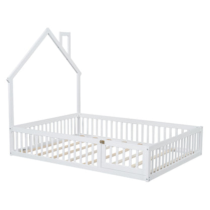 House Platform Bed With Guardrail - The Sleep Loft - Online Mattress Showroom NYC