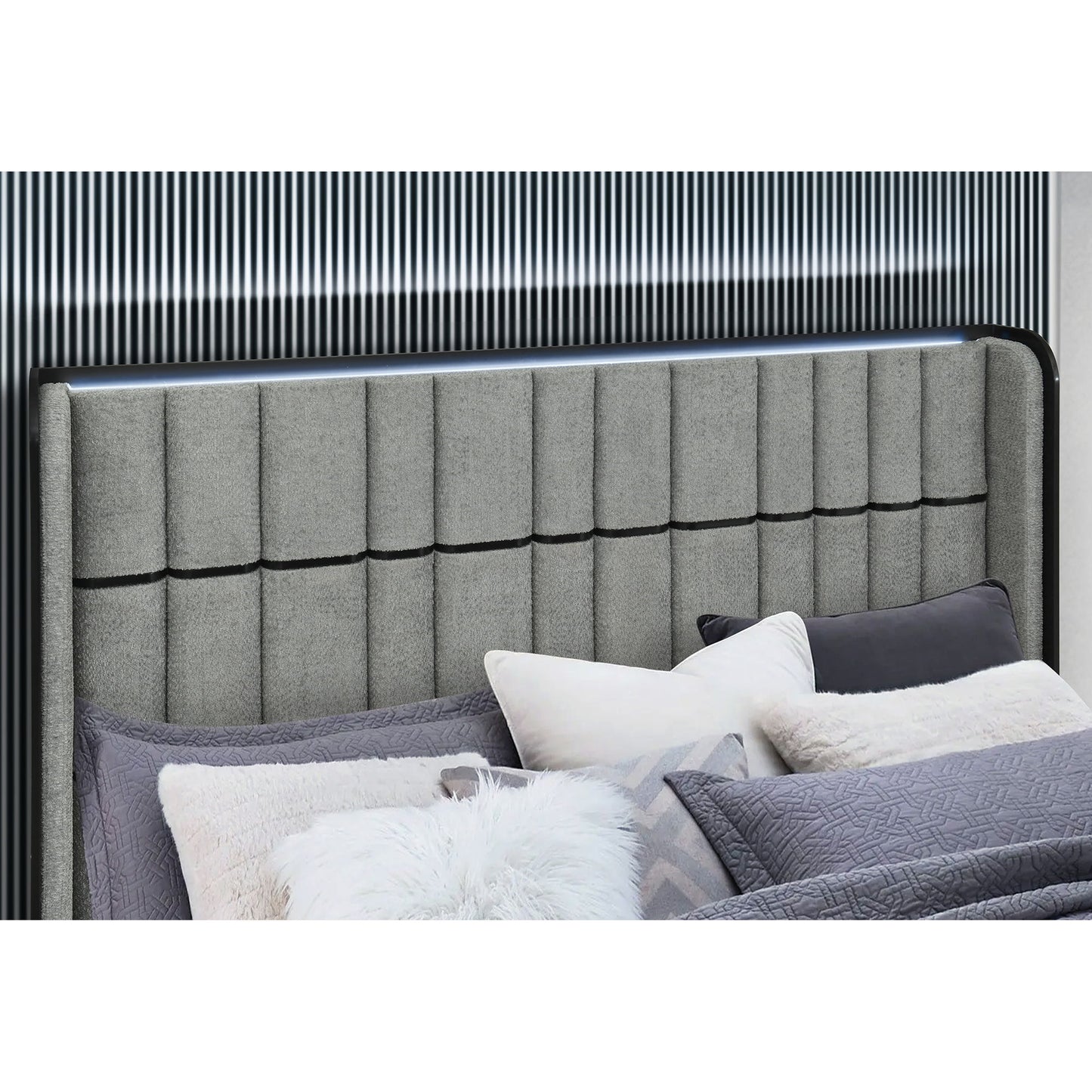 Isaiah - Bed With TV Lift-LED Speakers And Fireplace - The Sleep Loft - Online Mattress Showroom NYC