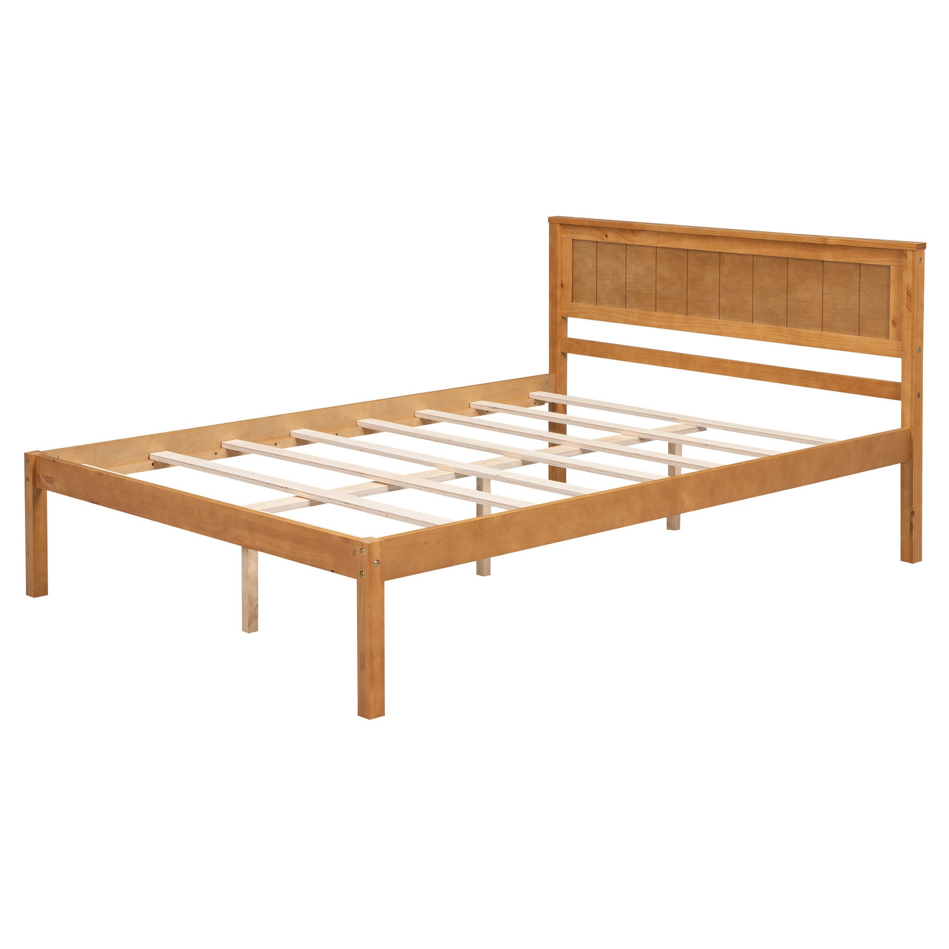 Platform Bed Frame With Headboard - The Sleep Loft - Online Mattress Showroom NYC
