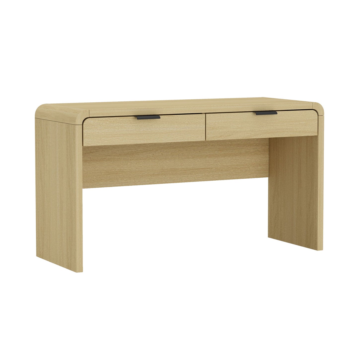 Grace - Office Desk & 2 Drawers - Oak - The Sleep Loft - Online Mattress Showroom NYC